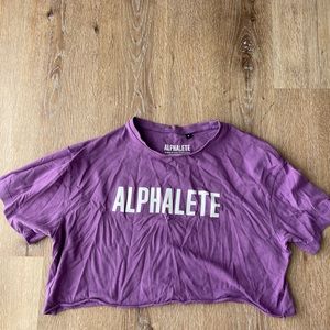 Alphalete Crop Tee